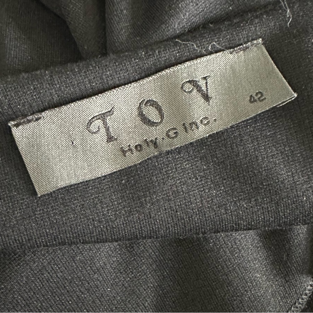 TOV Holy G. Black Zippered Dress - Picture 5 of 7